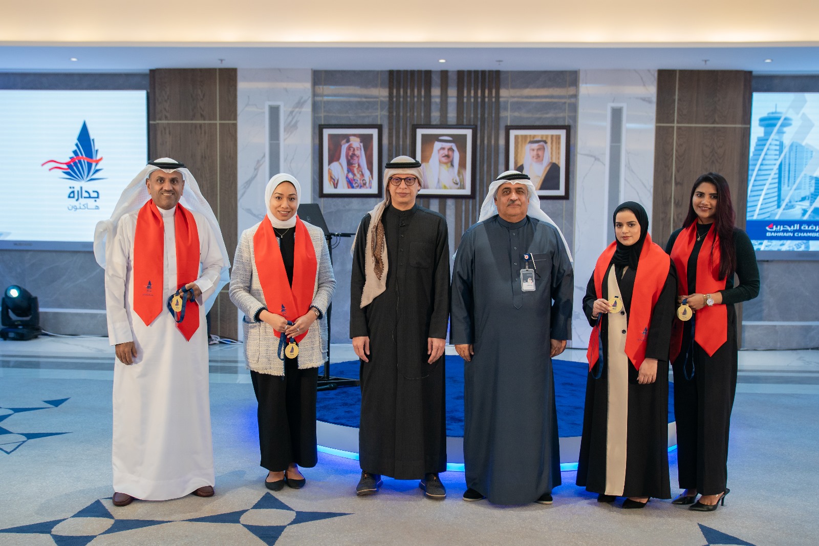 ACME team at the Jadara Hackathon Bahrain Chamber of Commerce 2025